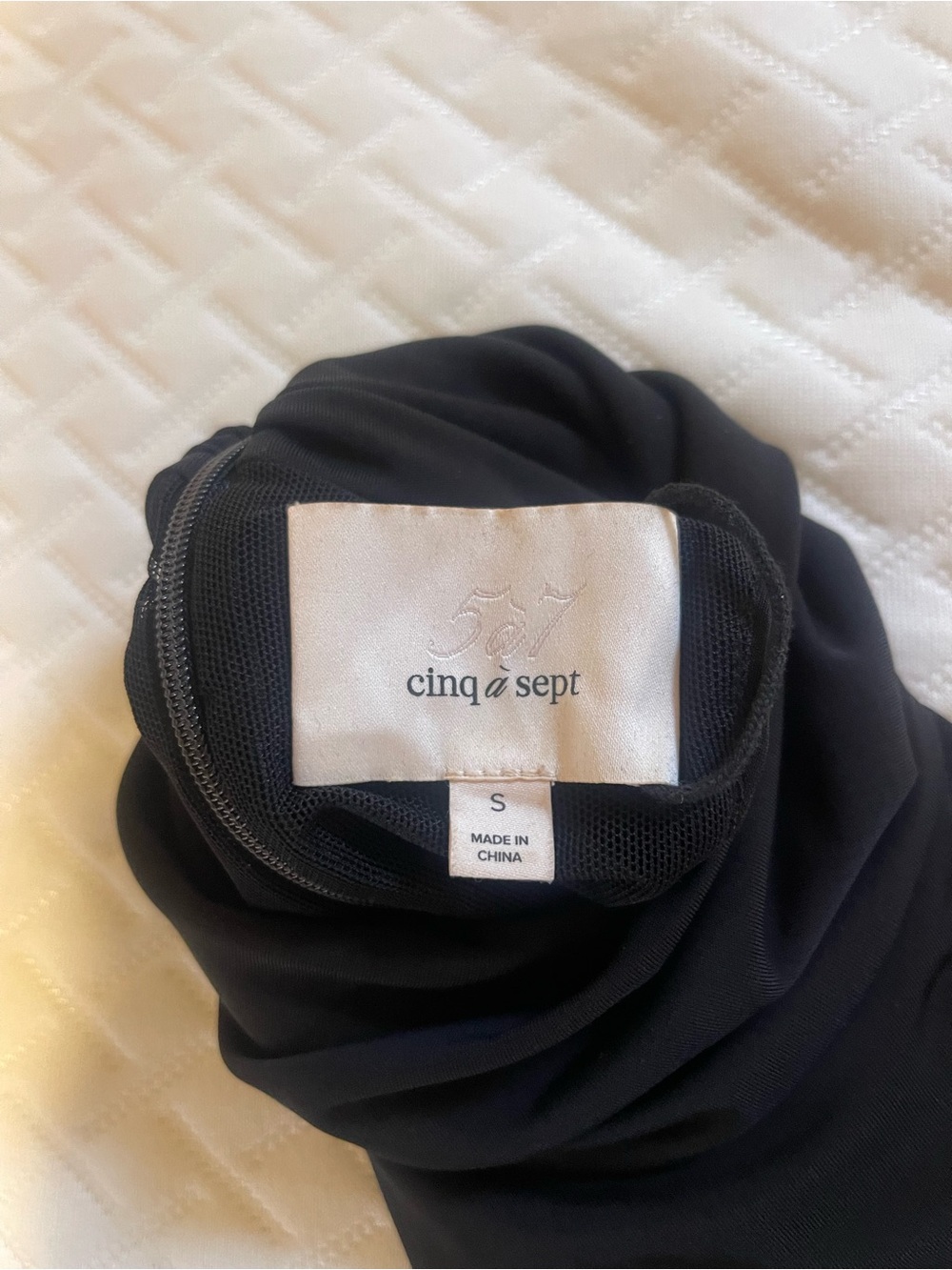 Cinq à Sept Black Slip Dress – Size S